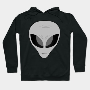 Zeta Reticulan Alien Grey Hoodie